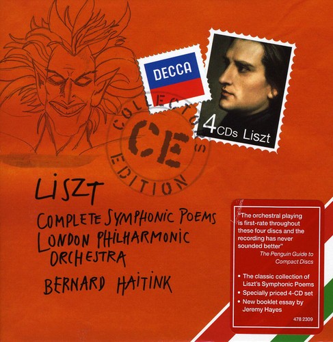 the album cover for London Philharmonic Orchestra - Complete Tone Poems