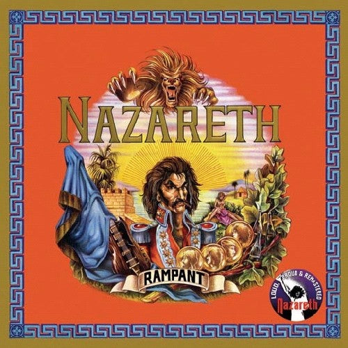 the album cover for Nazareth - Rampant [Import]