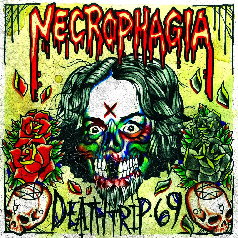 the album cover for Necrophagia - Deathtrip 69