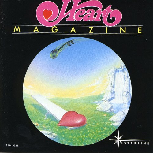 the album cover for Heart - Magazine