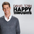 the album cover for Daniel Tosh - Happy Thoughts