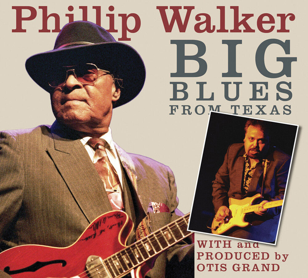 the album cover for Phillip Walker - Big Blues from Texas