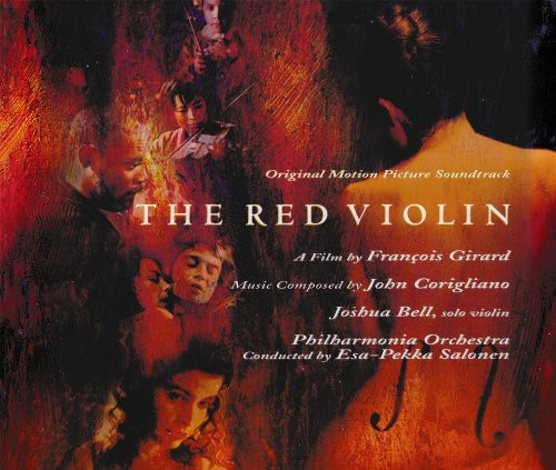 the album cover for Philharmonia Orchestra/Joshua Bell/John Corigliano - The Red Violin (Score) (Original Soundtrack)