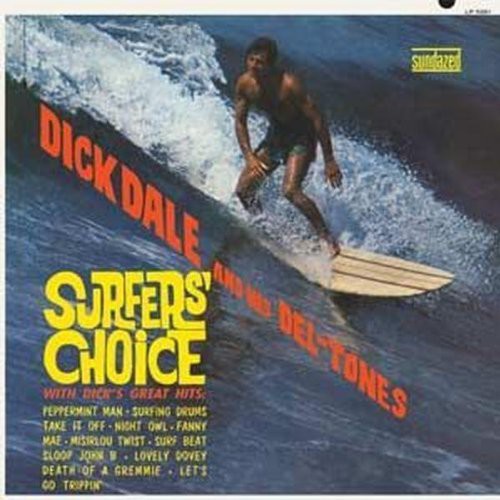 the album cover for Dick Dale - Surfers' Choice