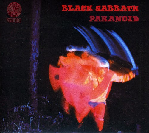 the album cover for Black Sabbath - Paranoid [Import]