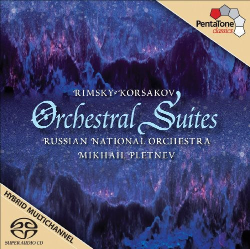 the album cover for MIKHAIL PLETNEV - Orchestral Suites (Hybr)