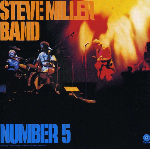 the album cover for Steve Miller Band - Number 5