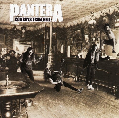 the album cover for Pantera - Cowboys From Hell [Vinyl]