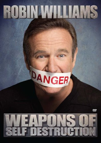 the album cover for Robin Williams - Weapons Of Self Destruction [CD and DVD] [Brilliant]