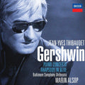 the album cover for Thibaudet/Baltimore Symphony Orchestra/Alsop - Rhapsody in Blue / Piano Concerto Etc