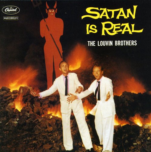 the album cover for Louvin Brothers - Satan Is Real