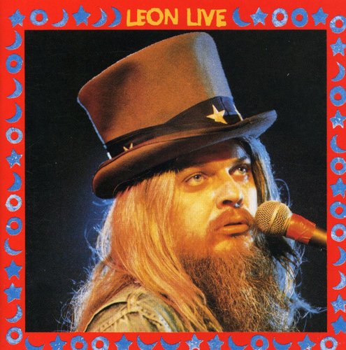 the album cover for Leon Russell - Leon Live