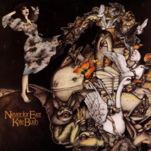 the album cover for Kate Bush - Never Forever
