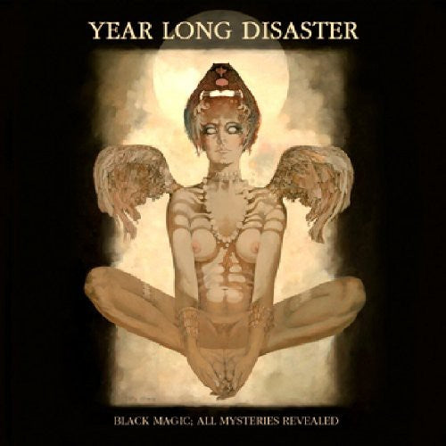 the album cover for Year Long Disaster - Black Magic: All Mysteries Revealed [Digipak] [O-Card]