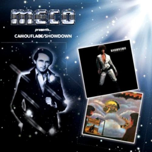 the album cover for Camouflage/Showdown - Camouflage Feat Mysti & Showdown Feat Sampson (2 LPs on one CD)