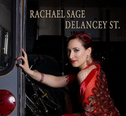 the album cover for Rachael Sage - Delancey Street