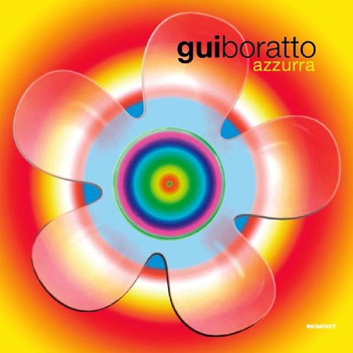 the album cover for Gui Boratto - Azzurra