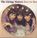 the album cover for The Living Sisters - Love To Live
