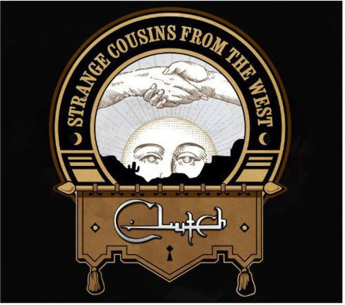 the album cover for Clutch - Strange Cousins from the West