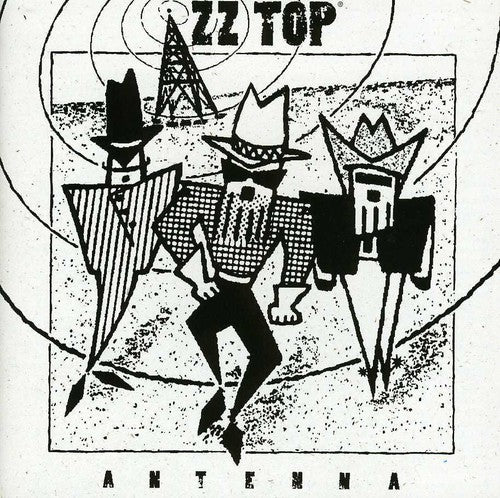 the album cover for ZZ Top - Antenna [Import]