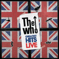 the album cover for The Who - Greatest Hits Live