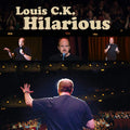 the album cover for Louis CK - Hilarious