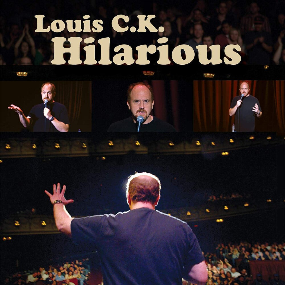 the album cover for Louis CK - Hilarious