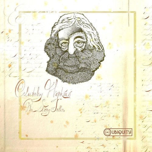 the album cover for Clutchy Hopkins - The Storyteller