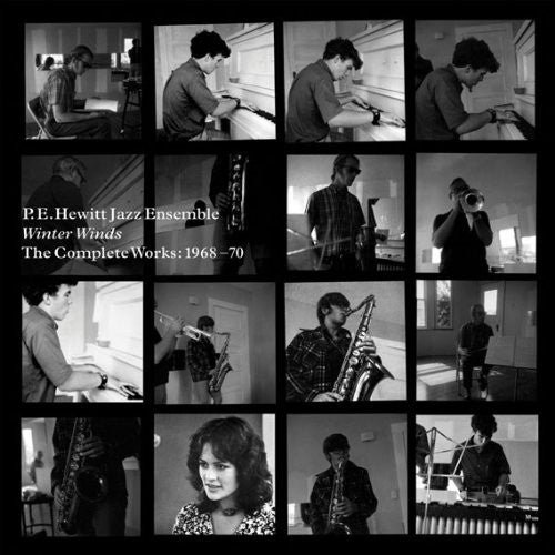 the album cover for P Hewitt E Jazz Ensemble - Winter Winds