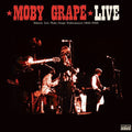 the album cover for Moby Grape - Live