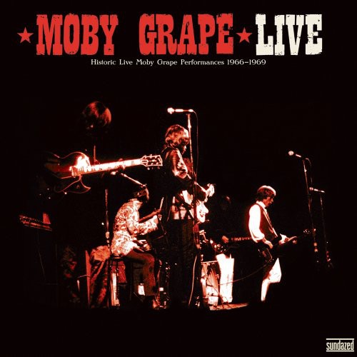 the album cover for Moby Grape - Live