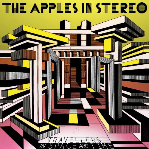 the album cover for The Apples In Stereo - Travellers In Space and Time