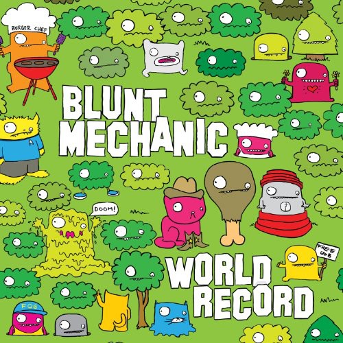 the album cover for Blunt Mechanic - World Record