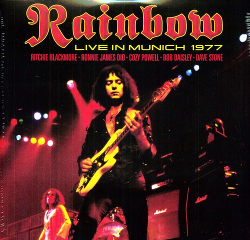 the album cover for Rainbow - Live In Munich [Limited Edition] [Colored Vinyl] [180 Gram]