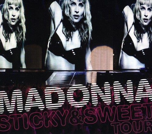 the album cover for Madonna - Sticky & Sweet Tour