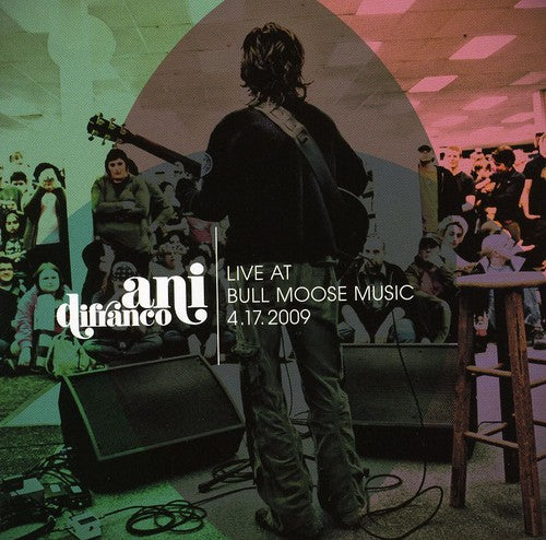 the album cover for Ani DiFranco - Live at Bull Moose 4-17-2009