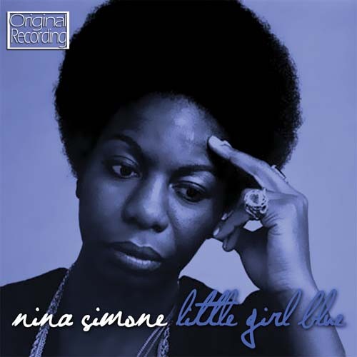 the album cover for Nina Simone - Little Girl Blue [Import]