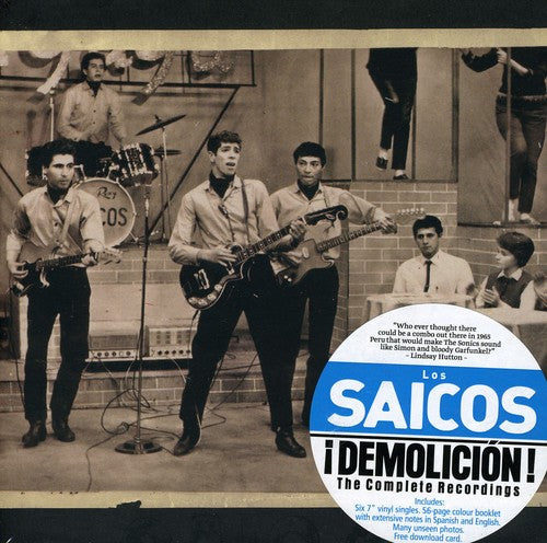 the album cover for Los Saicos - Demolicion: The Complete Recordings