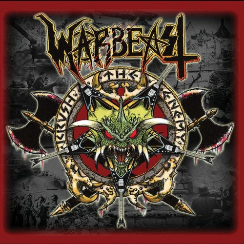 the album cover for Warbeast - Krush the Enemy