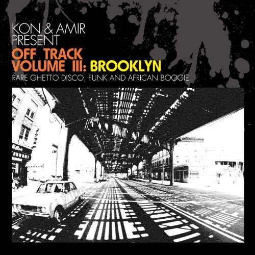 the album cover for Kon & Amir - Vol. 3-Off Track: Brooklyn
