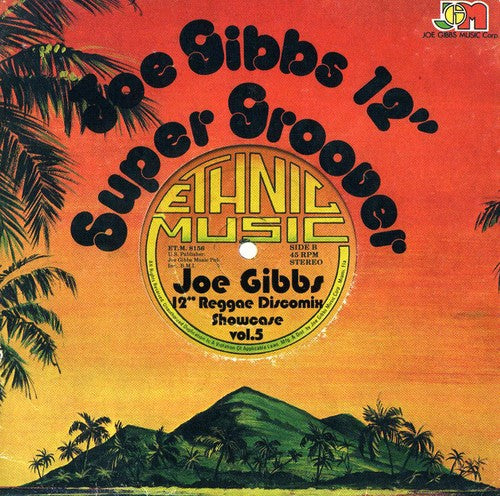 the album cover for Joe Gibbs - 12" Reggae Disco Mix Showcase, Vol. 5