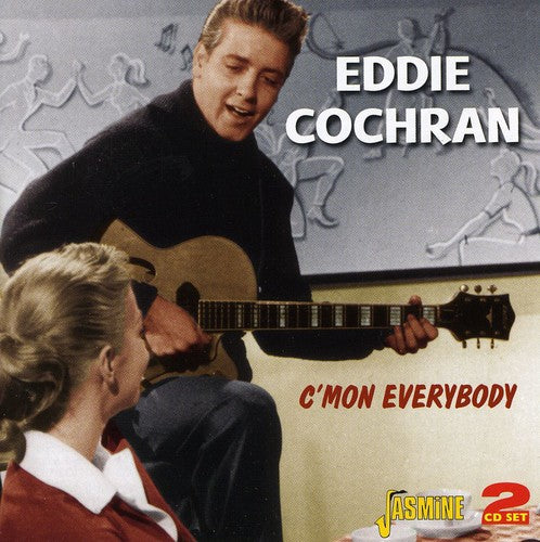 the album cover for Eddie Cochran - C'mon Everybody