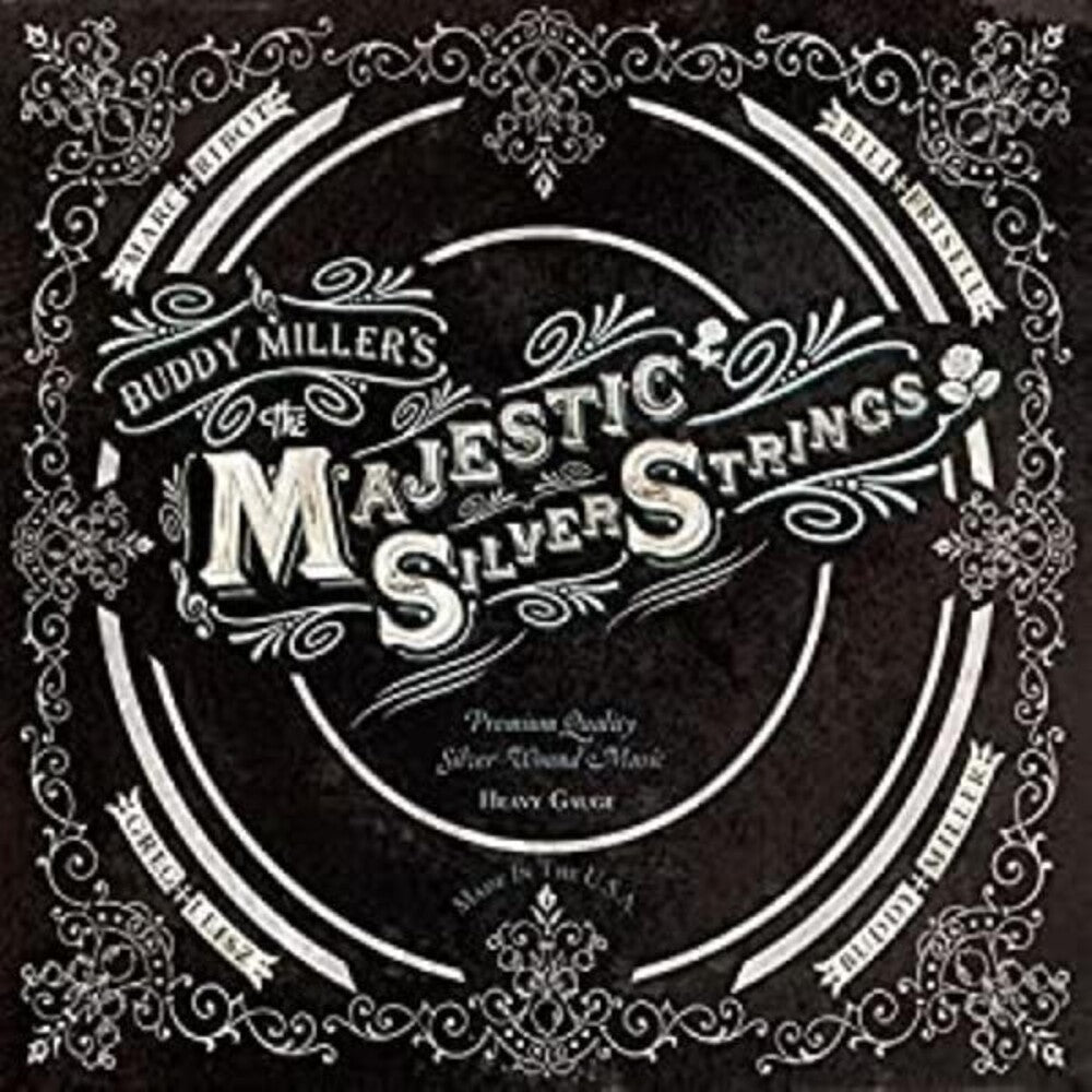 the album cover for Buddy Miller - Majestic Silver Strings (W/Dvd) [Digipak]