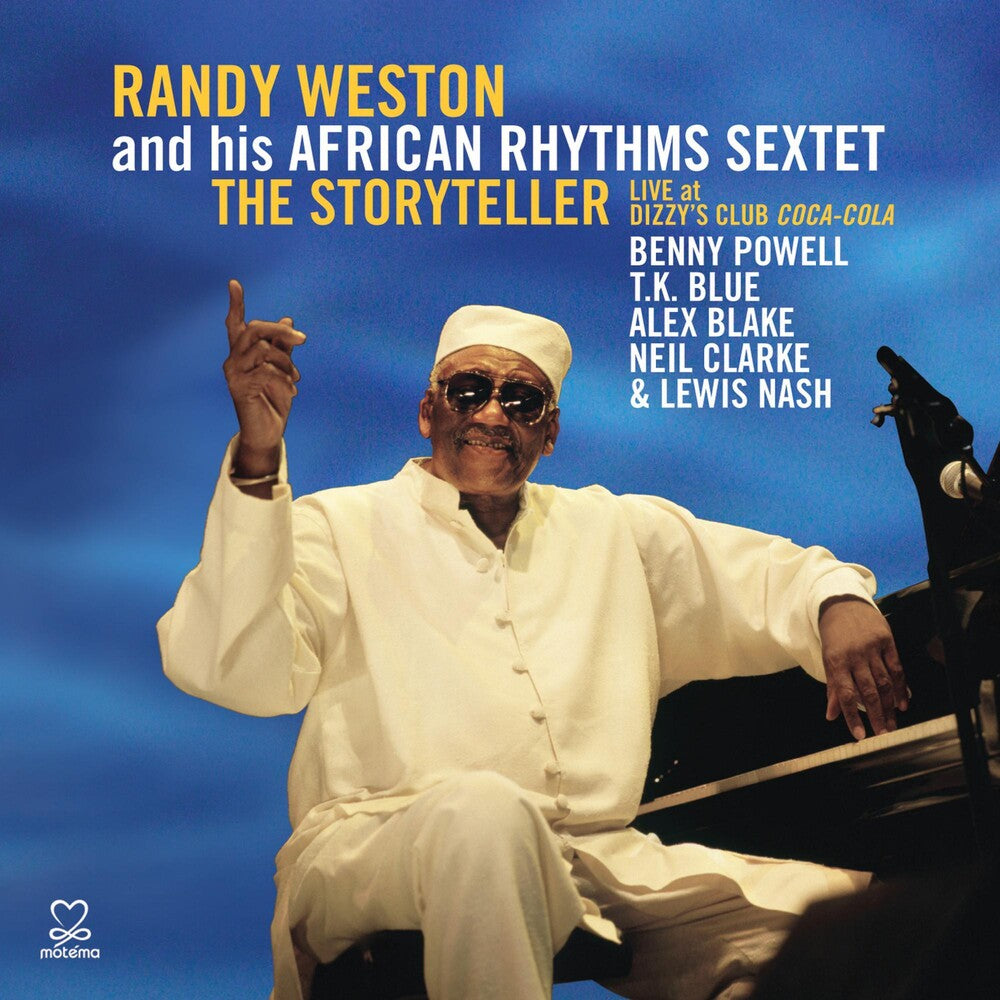 the album cover for Randy Weston - The Storyteller