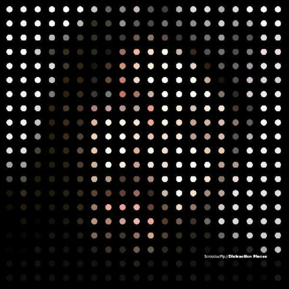the album cover for Scroobius Pip - Distraction Pieces