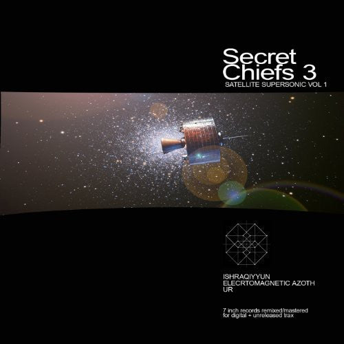 the album cover for Secret Chiefs 3 - Satellite Supersonic, Vol. 1