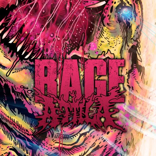 the album cover for Attila - Rage