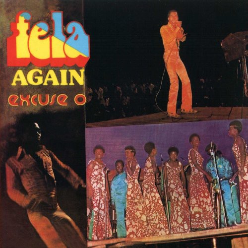 the album cover for Fela Kuti - Excuse-O & Monkey Banana