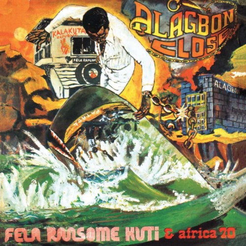 the album cover for Fela Kuti - Alagbon Close/Why Black Man Dey Suffer