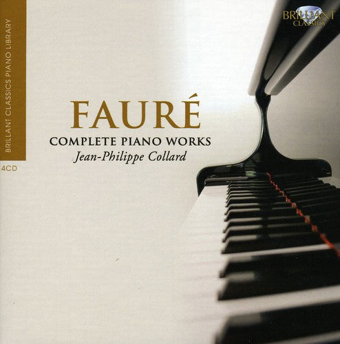 the album cover for G. FAURE - Piano Works: Complete